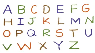 LEARN ALPHABETS A-Z (UPPER-CASE LETTERS).EASY AND SIMPLE LEARNING FOR KIDS.