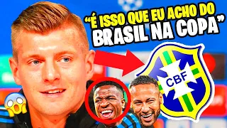 🚨😱OLHA SÓ o que o TONI KROOS FALOU da SELEÇÃO BRASILEIRA e NEYMAR na COPA DO MUNDO 2022!