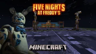 Building The FNAF MOVIE In MINECRAFT (ROAD TO 1k SUBS)