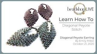 Diagonal Peyote Stitch Part 1