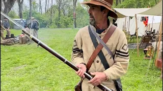 Rifle and Minié Ball of the Civil War