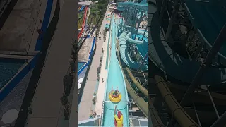 EXTREME UpHill Waterslide at Dolusu Park! 💦