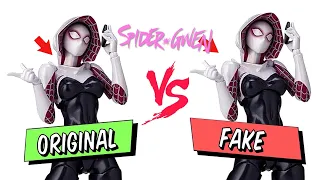 ORIGINAL VS FAKE | Revoltech Amazing Yamaguchi no. 004 Spider Gwen | POGIMAN