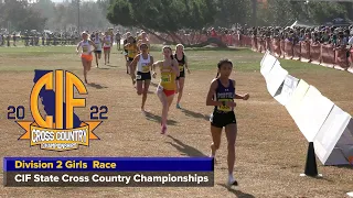 2022 XC - CIF State - 09 (Div 2, Girls, 3 Views of Race,  Awards)