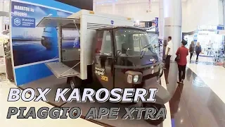2018 PIAGGIO APE XTRA FOOD BOX KAROSERI | INTERIOR EXTERIOR & WALKAROUND AT 2018 GIIAS SURABAYA