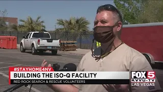 Building the ISO-Q facility to aid the homeless