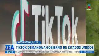 TikTok demanda al gobierno de Estados Unidos | Noticias con Francisco Zea