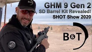 B&T GHM 9 Gen 2 SD Barrel Kit Revealed At 2020 SHOT Show