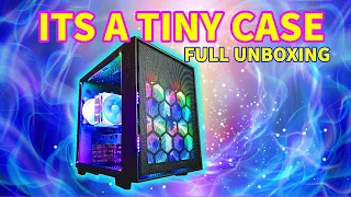 Anidees AI Crystal Cube MAR3 - Mesh RGB PC Case Unboxing