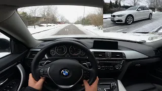 2014 BMW 4 Series Gran Coupe (F36) 430d (258 Hp) xDrive POV TEST DRIVE