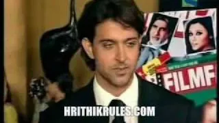 Hrithik at red Carpet -Filmfare Awards 2007