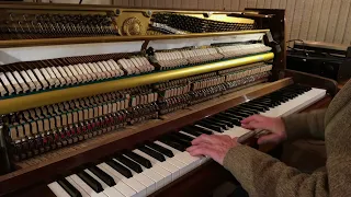 New Abel German hammers on my 42” Yamaha upright piano  how do you like the mellow tone?  Brian