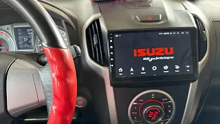 Isuzu Mux 2016-2020 9" android head unit plug & play retains all factory functions