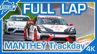 2x 718 GT4 MR on FULL LAP during MANTHEY Trackday - NÜRBURGRING NORDSCHLEIFE inc. Döttinger Höhe 4K