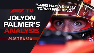 Carlos Sainz's Chaotic Weekend | Jolyon Palmer's F1 TV Analysis | 2022 Australian Grand Prix