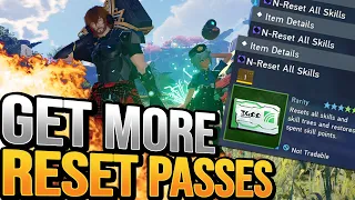 Get MORE Reset Passes Every Distribution | PSO2 NGS Skill Reset Passes