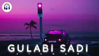 GULABI SADI || GULABI SADI SONG SLOWED || GULABI SADI SONG || GULABI SADI