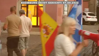 Naumburg zeigt Gesicht- das Original. Friedensdemonstration am 07.09.2022