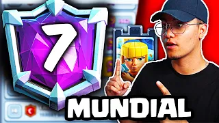 LLEGUÉ al TOP 7 del MUNDO en Clash Royale... ☠️❌