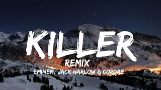 Eminem, Jack Harlow & Cordae - Killer (Remix) (Lyrics) (QHD)
