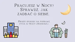 Praca zmianowa - szczególnie zadbaj o swoje zdrowie.