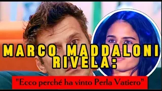 Grande Fratello, Marco Maddaloni rivela: "Ecco perché ha vinto Perla Vatiero"