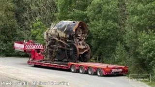 The Mission Impossible 7 Steam Locomotive Crash Wreck and Carriage have been removed from the Quarry