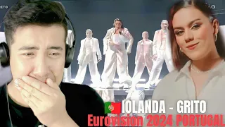 [REACTION] 🇵🇹 iolanda – Grito | 1ª Semifinal | Festival da Canção 2024 | EUROVISION 2024 PORTUGAL