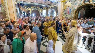 У Неділю 10-ту після П’ятидесятниці Предстоятель очолив богослужіння у Києво-Печерській Лаврі