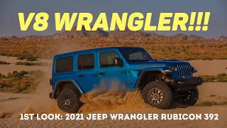 First Look: 2021 Jeep Wrangler Rubicon 392 (Production Version)