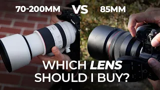70-200mm vs 85mm - Which Lens Should I Buy? | Master Your Craft