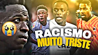 O QUE FAZ UM HOMEM CHORAR ( momentos de racismo mais triste do futebol ✊🏿