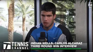 Defending Champion Carlos Alcaraz Wins His Eighth Straight Match in the Desert; Indian Wells 3R