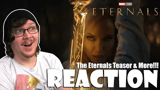 THE ETERNALS | MARVEL CELEBRATES THE MOVIES - Reaction! Teasers! Release Dates! Title Reveals!