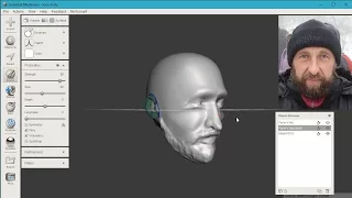 Faceworx + MeshMixer = 3d модель по фото