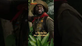 Jumanji Welcome To The Jungle - You Never Look (Jack Black, Kevin Hart, Dwayne Johnson #shorts)