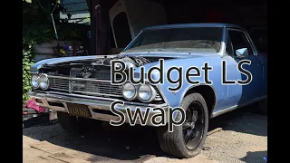 LS Swap 1966 El camino A-body BUDGET BUILD Part 1