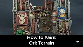 How to Paint Ork Terrain