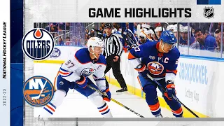 Oilers @ Islanders 11/23 | NHL Highlights 2022