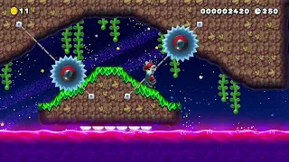 ★A Swampy Ride☆ by Fabian7208 🍄Super Mario Maker 2 ✹Switch✹ #cbc