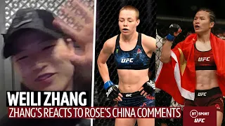 "I'll pay for Rose to visit China!" Weili Zhang responds to Namajunas criticism ahead of UFC 261