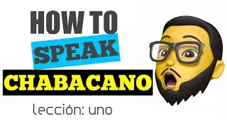 How to Speak Chavacano: Lección Uno (featuring Chris' animoji)