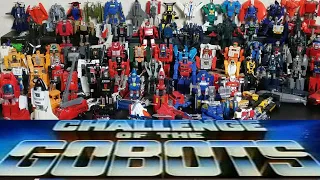 RETRO-WED: TONKA GOBOTS ALL 72 USA FIGURES PLUS SOME VARIANTS BOTH MODES