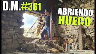 Restaurando una CABAÑA ABANDONADA de más de 100 AÑOS 13 🏠 Abriendo hueco - Detección Metálica 361