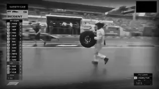 Lewis Hamilton funny pitstop Deutschland Hockenheim 2019 F1 GP