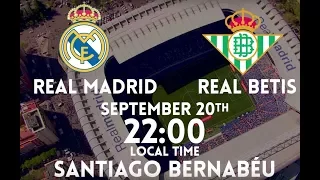 Real Madrid vs Real Betis: Match build-up