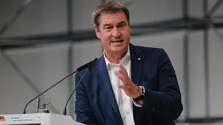 Geschlossen und entschlossen: Markus Söder auf dem CDU-Parteitag