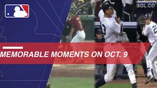 MLB's Memorable Moments on October 9