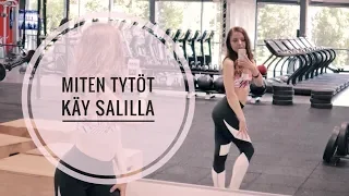 MITEN TYTÖT KÄY SALILLA | SKETSI