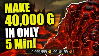 Make UP TO 40K In 5 Minutes w/ Easy SOLO GOLDFARM! WoW Dragonflight Goldfarming | Sulfuron Hammer